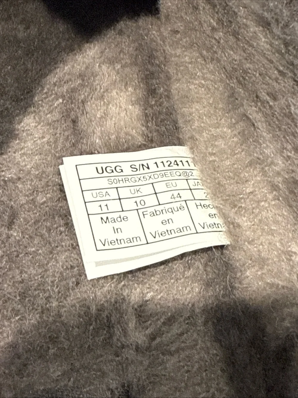 UGG Men's Fluff That Slipper Size: 11 EU: 44 Gray New